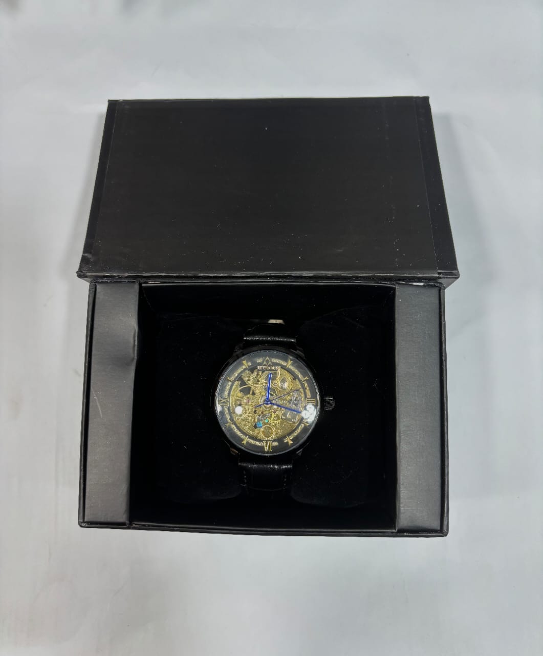 Fitron ( Black strap& automatic machine dial)
